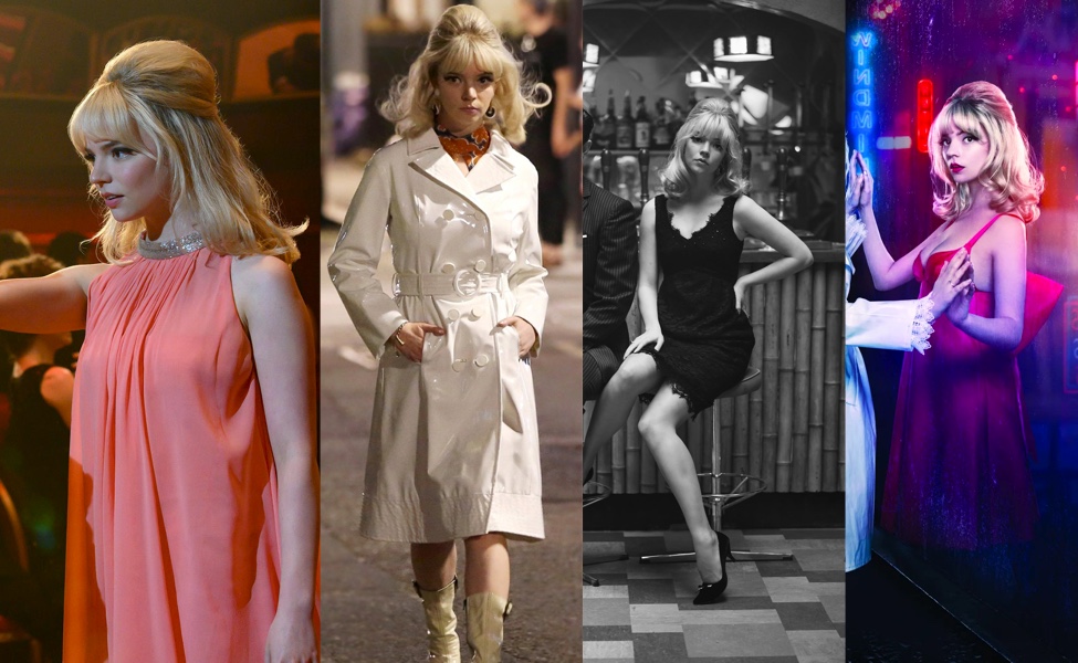Évolution des tenues de Sandy au fil du film